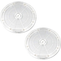 My Mironey Heavy Duty Lazy Susan Turntable Organizer 7"" Clear Acrylic Rotating Swivel Stand With Steel Ball Bearings For Spice Rack Cake Decorating Tv Laptop Pack Of 2