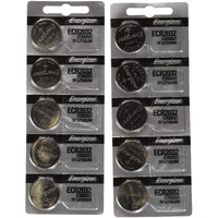 Energizer Cr2032 3 Volt Lithium Coin Battery, 10 Count (Pack Of 1)