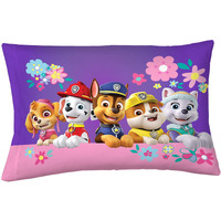 Franco Kids Bedding Super Soft Microfiber Reversible Pillowcase, 20 In X 30 In, Paw Patrol Girls