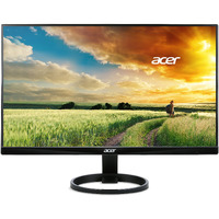 Acer 23.8    Full Hd 1920 X 1080 Ips Zero Frame Home Office Computer Monitor - 178 Wide View Angle - 16.7M - Ntsc 72% Color Gamut - Low Blue Light - Tilt Compatible - Vga Hdmi Dvi R240Hy Bidx