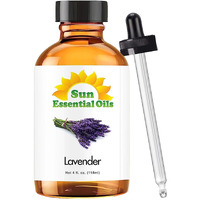 Sun Essential Oils 4Oz - Lavender Essential Oil - 4 Fluid Ounces