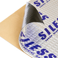 Siless 50 Mil (1.3Mm) 52 Sqft Car Sound Deadening Mat - Butyl Automotive Sound Deadener - Noise Insulation And Vibration Dampening Material ( 52 Sqft)
