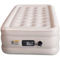 Aria Twin Inflatable Air Mattress With Built-In Pump Comfortable Self-Inflating Air Bed For Guests Or Travel