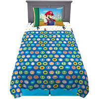 Franco Kids Bedding Super Soft Microfiber Sheet Set, Twin, Mario