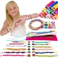 Iqkidz Friendship Bracelet Making Kit - Make Bracelets Craft Toys For Girls Age 8-12 Yrs, Cool Birthday Gifts For 6 7 9 10 11 Years Old Kids, Christmas Gift Set