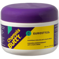 Chamois Butt'R Eurostyle Anti-Chafe Cream For Road, Gravel, Mountain Bike, 8 Ounce Jar, Cycling Plastic