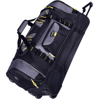 Tprc Sierra Madre Ii Upright Rolling Duffel Bag, Black/Gray, 36-Inch
