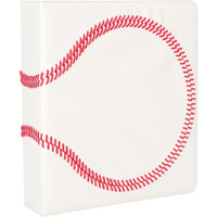 Bcw 3-Inch Sports Collectors Album - Baseball | Storage For Over 800 Cards | Ideal For Organizing Baseball, Football, Basketball Trading Cards | Aesthetic Display For Sports Memorabilia Enthusiasts