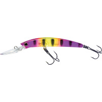 Yo-Zuri Crystal Minnow Deep Diver Walleye (F) 90Mm 3-1/2"" Acid Perch Floating Deep Diver Lure