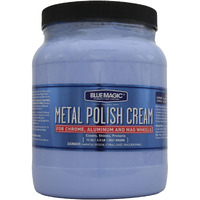 Blue Magic 550 Metal Polish Cream Non-Abrasive Tarnish And Oxidation Remover For Chrome, Aluminium, Brass, Copper, Sterling Silver And Stainless Steel, 72.Oz., Pack Of 1