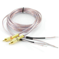 Cablesonline 6Ft 18-Awg Speaker Wire Pair Cables With Dual Rca Male Plugs, (Av-Sk206)