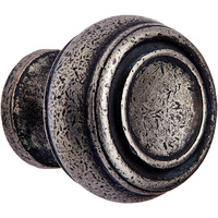Mng Hardware 85064 Balance Cabinet Knob, 1.25 Inch, Distressed Pewter
