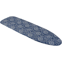 Westex Paisley Heavy Duty Ironing Board Cover And Pad, Thick 3-Layer Stain Resistant Padding, Elasticized Skirt, Click-To-Close Fastener, 15 X 54 Inch (Board Not Included, Cover Only)