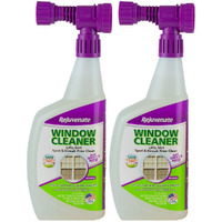 Rejuvenate Outdoor Window Spray And Rinse Cleaner With Hose End Adapter (2 X 32Oz)