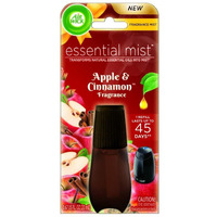 Air Wick Essential Mist Refill, 1 Ct, Apple Cinnamon, Essential Oils Diffuser, Air Freshener, Fall Scent, Fall D  Cor