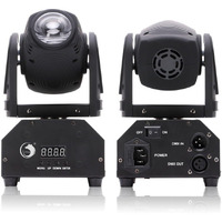 U`King Led Moving Head Light Rgbw Beam Lights With Dmx For Live Show Dj Disco Events Party Stage Lighting Ktv Wedding Christmas And Halloween(1 Pack)