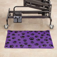 Top Performance Anti-Fatigue Rectangular Floor Mats - Comfortable And Heavy-Duty Pvc And Foam Mats For Professional Dog Groomers - 24"", Purple