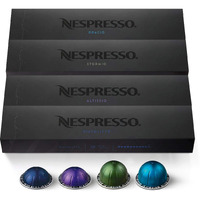 Nespresso Capsules Vertuo, Intense Variety Pack, Dark Roast Coffee, 40-Count Coffee & Espresso Pods, Brews 7.8Oz. And 1.35Oz.