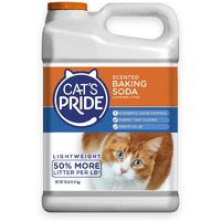 Cat's Pride Lightweight Clumping Litter: Baking Soda - Powerful Odor Control - Scented, 10 Pounds