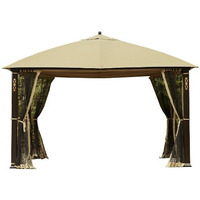 Garden Winds Cedar River Gazebo Replacement Canopy Top Cover - Riplock 350