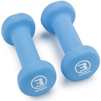 Set Of 2 Body Sculpting Hand Weights - Soft Neoprene Coated Dumbbell Set - Supplies For Exercise, Workout, Weight Loss, Body Building - For Men, Women, Seniors, Teens, And Youth