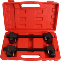 Cartman 11.5In Strut Spring Compressor Tool (Set Of 2) Macpherson Spring Compression1 Pair, 3/4In Socket 1/2In Drive