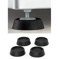 Washing Machine Foot Pads For Anti-Vibration And Anti-Walk | Washer And Dryer Anti Slip Mat With Rubber Technology | Ideal For Vibration Reduction And Shock Absorber | Rubber Isolation Feet Set Of 4