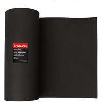 Casoman Professional Tool Box Liner And Drawer Liner - 16 Inch(Wide) X 16 Feet (Long), Non-Slip, Black
