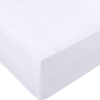 Utopia Bedding Queen Fitted Sheet - Bottom Sheet - Deep Pocket - Soft Microfiber - Shrinkage And Fade Resistant - Easy Care -1 Fitted Sheet Only (White)