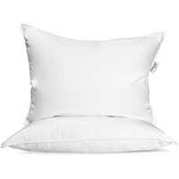 Hotel Feather And Down King Size Bed Pillow Set (2 Pack)