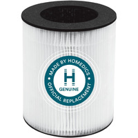 Homedics Totalclean 3-In-1 Hepa-Type Air Purifier Filter Replacement, Works With Homedics Ap-T20, Ap-T20Wt And Ap-T22 Air Purifiers, Captures Microscopic Airborne Particles