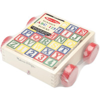 Melissa & Doug Classic Abc Block Cart , 1 Count (Pack Of 1)