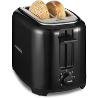 Proctor Silex 2-Slice Toaster With Extra Wide Slots For Bagels, Cool-Touch Walls, Shade Selector, Toast Boost, Auto Shut-Off And Cancel Button, Black (22305)