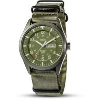 Infantry Military Watches For Men Analog Wrist Watch, Tactical Waterproof Outdoor Sport Mens Quartz Wristwatch, Date Day Work Field Army Green W/Nylon Band By Mdc