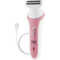 Spa Sciences Ziva Lady Shaver - Advanced Wet & Dry Trimmer - Non-Irritating Shave - For Sensitive Skin - Usb Rechargeable - All Skin Types