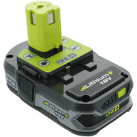 Ryobi P107 One+ 18 Volt Compact Lithium Ion 1.5 Ah Battery (Single Battery)