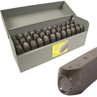 Ch Hanson 20626 1/4"" Standard Letter & Number Set