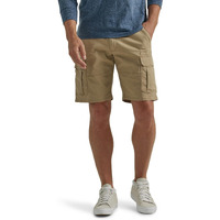 Wrangler Authentics Men's Classic Cargo Stretch Short, Grain Twill, 42