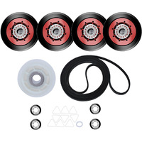 ???????? ?????????????? 4392067Rc 27-Inch Dryer Repair Kit 4392067Vp For Compatible With Whirlpool Ken-More,Ps373088 Ap3109602, Include 279640 Idler Pulley W10314173 Drum Roller 661570 Belt