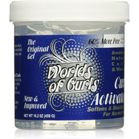 Worlds Of Curls, Curl Activator Regular Gel, 16.2 Ounce