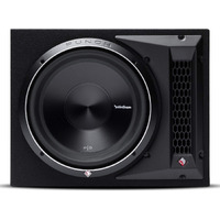 Rockford Fosgate P3-1X12 Punch Single 12"" Loaded Subwoofer In Ported/Vented Enclosure