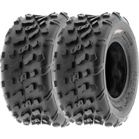 Sunf 20X10-9Go Kart Golf Cart Lawn Mower 20X10X9 Knobby 4 Pr A022 - Pair Of 2
