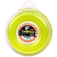 Maxpower 338808 0.095-Inch Premium Twisted Trimmer Line, 100-Foot Length, Yellow