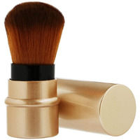 Ydc Kabuki Foundation Brush Retractable Professional Travel Brushes Blush Small & Soft Makeup Tool For Mineral Powder, Contouring, Cream
