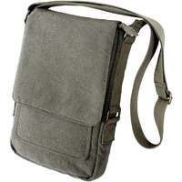 Rothco Vintage Canvas Tech Bag (Vintage Olive Drab, One Size)