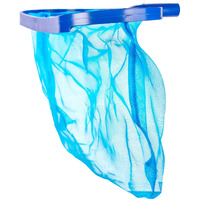 Hydrotools By Swimline 8015 Leaf Net For Inground Above Ground Pool Pond | Extra Large Skimmer Net Cleaning Tool Ultra Fine Deep Mesh Bag | Durable Introductory Plastic Frame | For Debris Bugs Pickup
