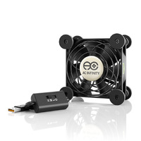 Ac Infinity Multifan S1, Quiet 80Mm Usb Fan, Ul-Certified For Receiver Dvr Playstation Xbox Computer Cabinet Cooling