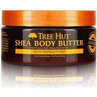Tree Hut 24 Hour Intense Hydrating Shea Body Butter Tropical Mango, 7Oz, Moisturizer With Pure Shea Butter For Nourishing Essential Body Care