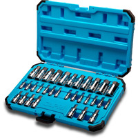 Capri Tools 30032 Master Hex Bit Socket Set, Metric & Sae, 32-Piece