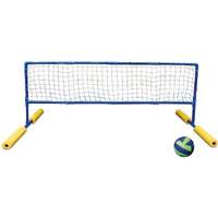 Poolmaster 72706 Water Volleyball Game, Blue, 70"" Wide X 18"" High, Recommended For Ages 8+, Polyvinyl Chloride (Pvc)